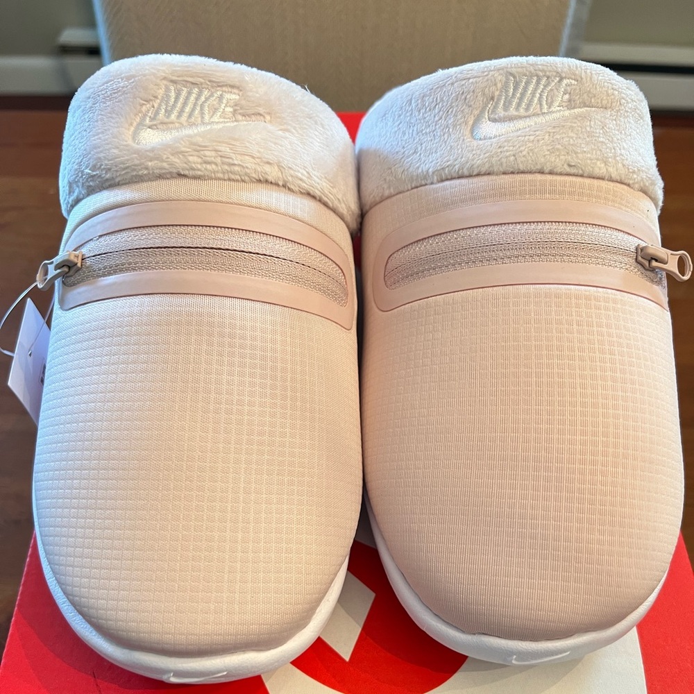 Nike Burrow Wmns Slipper Barley Rose/White DJ3131 600